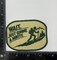 Funny Hiking Embroidered Outdoor Iron-On Patch, “Wait… Just Gimme a Minute”, Tired Hiker 2.5 inch x 3.5 inch